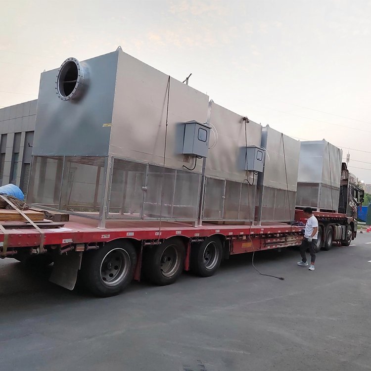 鋼鐵廠高爐鼓風(fēng)機(jī)入口自潔式空氣過濾器