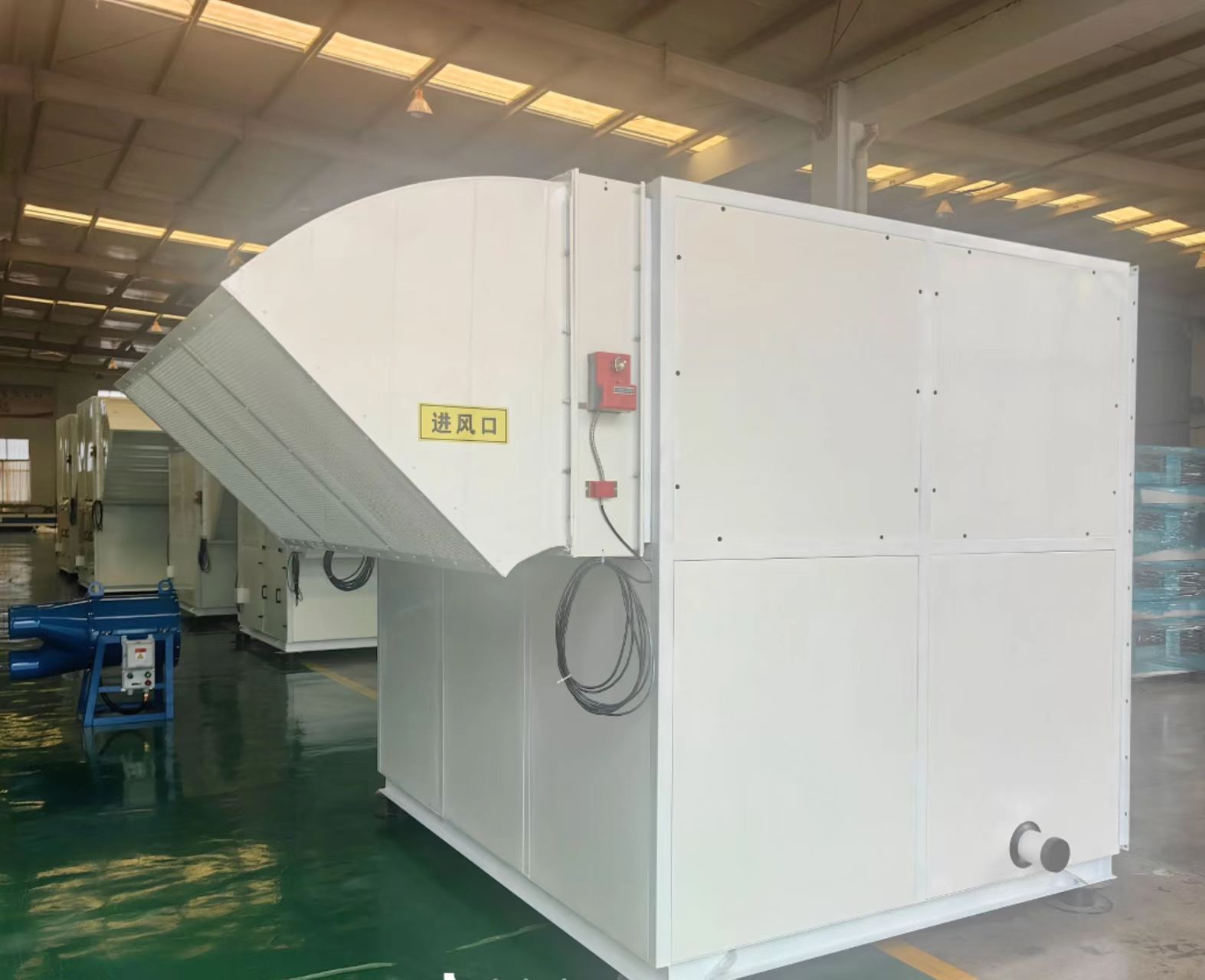 工業(yè)用自潔沙塵機(jī)組