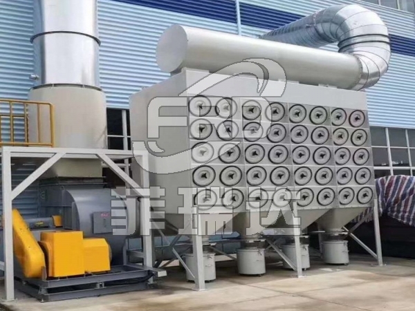 粉煤灰除塵裝置 濾筒除塵器 風(fēng)量可選