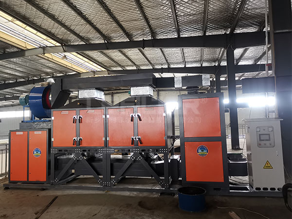 2萬(wàn)風(fēng)量催化燃燒設(shè)備